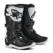 Buty motocyklowe - Buty Cross Dziecięce Alpinestars Tech 3S Złamany Biały/Czarny37 - miniaturka - grafika 1
