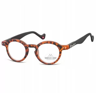 Montana Asferyczne Okulary Lenonki do Czytania moc: +1.00 Plusy MR69A - Okulary korekcyjne, oprawki, szkła - miniaturka - grafika 1