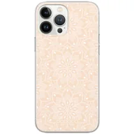 Etui i futerały do telefonów - Etui do Apple IPHONE 12 Mini Mandale 009 Babaco Nadruk pełny Beżowy - miniaturka - grafika 1