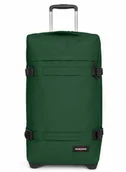 Walizki - Torba podróżna na kółkach Eastpak Transit'R L - bristle green - miniaturka - grafika 1