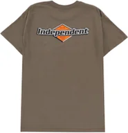 Koszulki męskie - t-shirt INDEPENDENT MOJOCHROME HEAVYWEIGHT T-SHIRT OLIVE - miniaturka - grafika 1