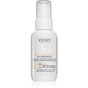 L'OREAL POLSKA LOREAL POLSKA Vichy Capital Soleil Fluid UV-Age Daily Teinte Barwiący fluid przeciw fotostarzeniu się skóry SPF 50+ 40 ml - Kremy do twarzy z filtrem - miniaturka - grafika 1