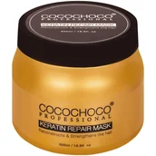 Maski do włosów - Cocochoco Cocochoco Keratin Mask maska keratynowa do włosów 500ml - miniaturka - grafika 1