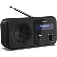 Radia - Radio SHARP DR-P421 Cyfrowe Przenośne Czarny - miniaturka - grafika 1