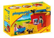 Klocki - Playmobil Przenośny stragan 9123 - miniaturka - grafika 1