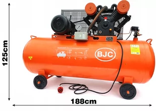 Kompresor olejowy 4-tłokowy ze zbiornikiem o pojemności 500L, 12bar BJC - Sprężarki i kompresory - miniaturka - grafika 3