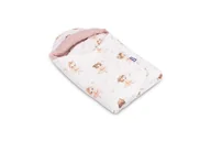 Rożki i beciki - OTULACZ DO FOTELIKA MUŚLIN BALETNICE RÓŻOWY - miniaturka - grafika 1