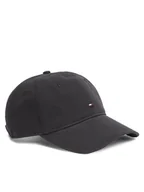 Czapki męskie - Tommy Hilfiger Czapka z daszkiem Flag '85 Soft 6 Panel Cap AM0AM12531 Czarny - miniaturka - grafika 1
