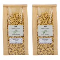 Płatki śniadaniowe i musli - PŁATKI ŚNIADANIOWE 500g miodowe kółeczka zbożowe x2 - miniaturka - grafika 1