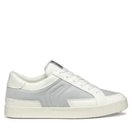 Sneakersy damskie - Sneakersy Geox D Blomiee D466HB 0LYBC C1094 Srebrny - miniaturka - grafika 1