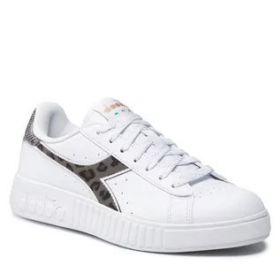 Sneakersy damskie - DIADORA Sneakersy Game P Step Tropic 101.177712 01 C0351 White/Black - grafika 1