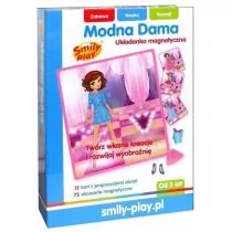 Smily Play, układanka Magnetyczna Modna Dama - Pozostałe akcesoria dla plastyków - miniaturka - grafika 3
