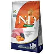 Sucha karma dla psów - Farmina N&D Pumpkin Grain Free Lamb&Blueberry Adult Medium&Maxi 2,5 kg - miniaturka - grafika 1