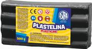 Masy plastyczne - Astra Plastelina 500g czarna 303117013 - miniaturka - grafika 1