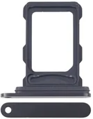 Części serwisowe do telefonów - SZUFLADKA TACKA KARTY SIM DO iPhone 16 Pro|16 Pro MAX CZARNY - miniaturka - grafika 1