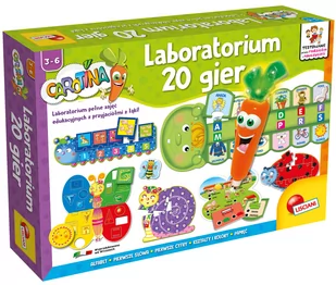 Lisciani Giochi Karotka Zest.20 gier 38527 - Gry planszowe - miniaturka - grafika 3