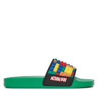 Buty dla chłopców - Klapki Action Boy P3047043K Zielony - miniaturka - grafika 1