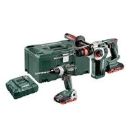 Zestawy elektronarzędzi - Metabo Zestaw Bw Combo 18V 2.3.6+ Słuchawk - miniaturka - grafika 1