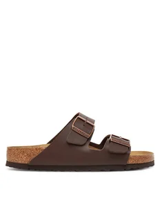 Birkenstock Klapki Arizona Sfb 451161 Brązowy - Klapki i japonki męskie - miniaturka - grafika 1