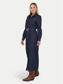 Sukienki - ONLY Sukienka jeansowa Camomile 15357757 Granatowy Regular Fit - miniaturka - grafika 1
