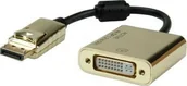Adaptery i przejściówki - Adapter USB Roline ROLINE Kabel Adapter GOLD, DP-DVI, M/F, v1.2 - miniaturka - grafika 1