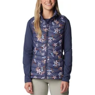 Kamizelki damskie - Damska Kamizelka pikowana COLUMBIA POWDER PASS VEST 1832222471 – Granatowy - miniaturka - grafika 1