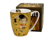 Kubki - Porcelanowy kubek Klimt The Kiss 350 ml - miniaturka - grafika 1