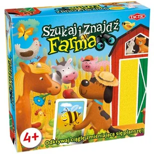 Tactic Farma szukaj i znajdź Nowa - Gry planszowe - miniaturka - grafika 1