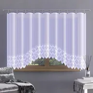 Firany - Alisma A149 firana żakardowa 300x160cm z łukiem (gotowa) - miniaturka - grafika 1