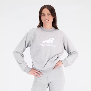 Bluza damska New Balance WT31532AG  szara - Bluzy damskie - miniaturka - grafika 1