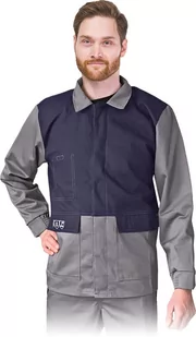 Reis WELD-J - Bluza trudnopalna dla spawaczy, antyelektrostatyczna, 99% bawełna - M-3XL. - Odzież robocza - miniaturka - grafika 1