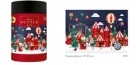 Puzzle - Interdruk, PUZZLE ŚWIĄTECZNE w tubie 500 elementów ZIMOWA KRAINA - miniaturka - grafika 1