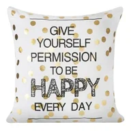 Poszewki na poduszki - poszewka DEKORACYJNA CHP/DANI/B+ZŁOT 40X40/X2 - miniaturka - grafika 1