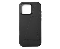 Etui i futerały do telefonów - Mujjo WalletLeather Case iPhone 16 Pro Max MagSafe black - miniaturka - grafika 1