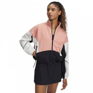 Kurtki damskie - Damska kurtka treningowa Under Armour Unstoppable Jacket - różowa - miniaturka - grafika 1