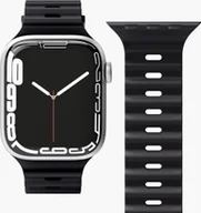 Akcesoria do smartwatchy - Vonmählen VonMählen Watchstrap for Apple Ocean Band Case 1 Band One black Schwarz AWS00078 - miniaturka - grafika 1