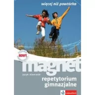 Podręczniki dla gimnazjum - LektorKlett Język niemiecki. Magnet. Repetytorium gimnazjalne. Klasa 1-3. Materiały pomocnicze - gimnazjum - Beata Ćwikowska, Beata Jaroszewicz - miniaturka - grafika 1