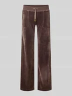 Spodnie damskie - Spodnie dresowe z elastycznym pasem model ‘Layla’ - miniaturka - grafika 1