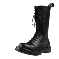 Botki męskie - glany ALTERCORE czarne 14-dziurkowe (352 VEGAN BLACK)-40 - miniaturka - grafika 1