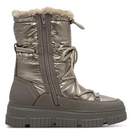 Śniegowce damskie - s.Oliver Damskie buty WL Lace Boot 5-26401-43 śniegowce, Platinum, 40 EU, Platinum, 40 EU - miniaturka - grafika 1