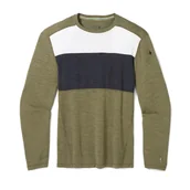 Pozostała odzież narciarska - Koszulka termoaktywna męska Smartwool Classic Thermal Merino Base Layer - miniaturka - grafika 1