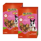 Karma dla gryzoni - MultiFit Fun Loops 2 x 500 g - miniaturka - grafika 1