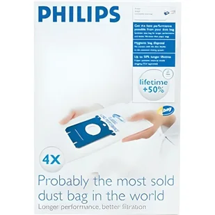 4 worki do odkurzacza philips fc8021/03 electrolux aeg - Worki do odkurzaczy - miniaturka - grafika 1
