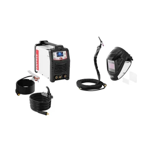 Stamos Welding Group Zestaw spawalniczy - spawarka do aluminium TIG AC/DC - 200 A - Puls - cyfrowa - maska spawalnicza X-Basic ENTRIX 200D-SET-5 - Spawarki - miniaturka - grafika 1
