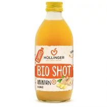 Bio SHOT OWOCOWY JABŁKO - ACEROLA Z IMBIREM NA ODPORNOŚĆ 330 ml - HOLLINGER 9120008995120 - Soki i napoje niegazowane - miniaturka - grafika 1