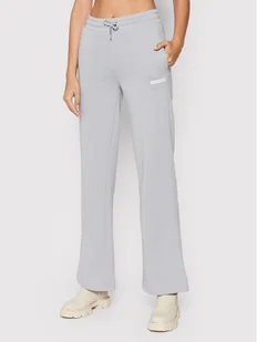 Calvin Klein Jeans Spodnie dresowe J20J217293 Szary Relaxed Fit - Spodnie sportowe damskie - miniaturka - grafika 1