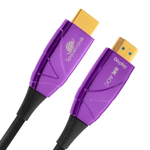 Kabel optyczny UHS AOC HDMI 2.1 SH-OX050 5 m - Kable - miniaturka - grafika 1