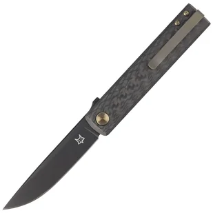 Nóż składany FOX Chnops Carbon Fiber, PVD M390 by Riccardo Gobbato (FX-543 CFBR) - Noże - miniaturka - grafika 1