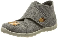 Kapcie damskie - Superfit Dziewczęce kapcie z filcu wełnianego, Szary wielokolorowy 2000, 28 - miniaturka - grafika 1