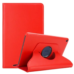 Etui Do Huawei MatePad T 10 (9.7 cala) / T 10s (10.1 cala) w Pokrowiec CZERWONY MAK Obudowa Case Cover Ochronny Portfel Cadorabo - Etui do tabletów - miniaturka - grafika 1